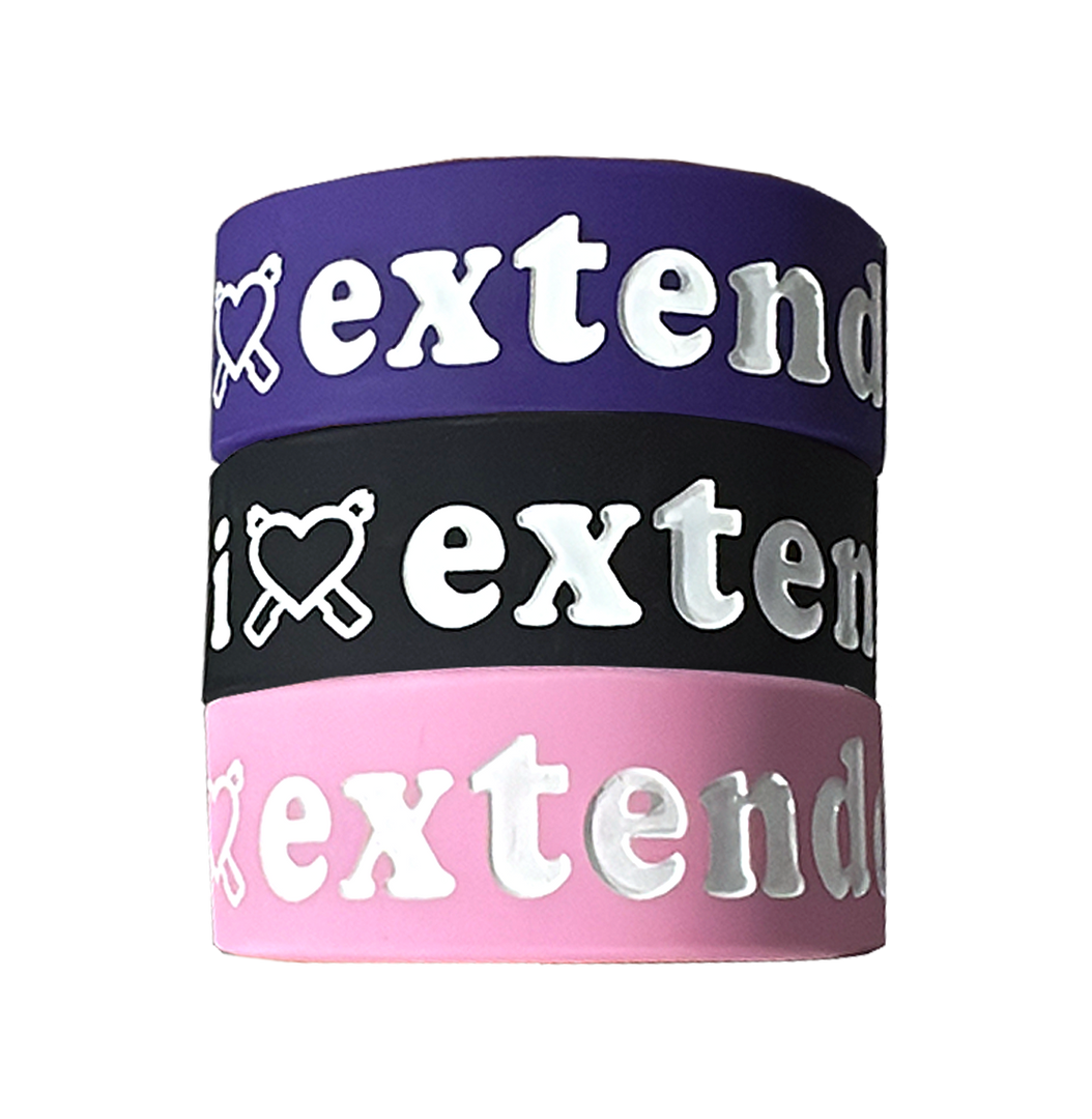 "ILoveExtendo" Classic bracelets (3 Pack)